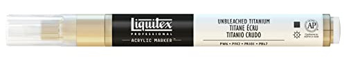 Liquitex Professional Fine Paint Marker, 8mm, Unbleached Titanium
