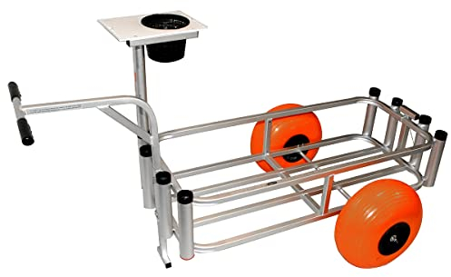 Fish N Mate Anglers 310 Sr Angelwagen mit Poly-Rädern