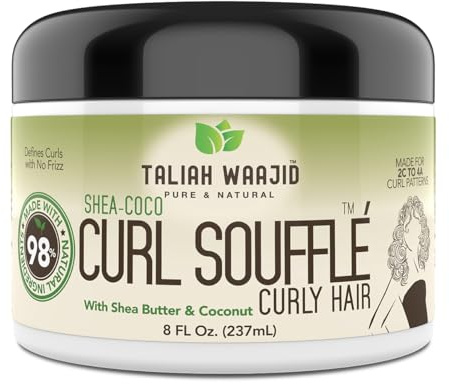 Taliah Waajid Curly Hair Curl Souffle 8oz Jar (Shea-Coco) by Taliah Waajid