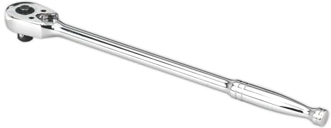 Sealey Ak661L Ratchet Wrench Long Pattern 300Mm 3/8In Sq Dr Pear Flip Reverse