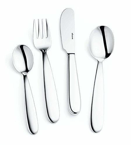 WILKENS Piccolino 4-tlg. Kinderbesteck 180 g Royal versilbert