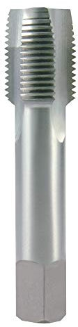 RUKO 236218 - Macho para reparación de roscas de tuberías cilíndricas sanitarias G DIN 5157 HSS rectificado, G1/8 Rp 1/8