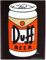 Kühlschrank Metall Magnet 6x8 cm Duff Beer Bier Nostalgie Tin Sign EMAG188