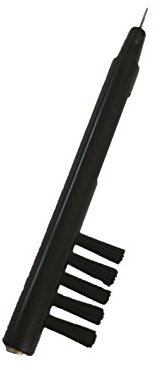 New 1 x Multi Purpose Hearing Aid Cleaning Brush, Wax Loop & Magnet End Tool