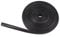 Wamovo Bande passepoilée noire de 10 m - 12 mm - Pour caravane, camping-car