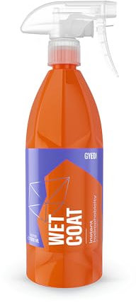 GYEON Q²M WetCoat - Ceramic Coating Car - Car Coating Spray - Water Repellent Spray Sealant - Hydrophobic Booster, High Gloss Finish & Lasting Protection - 4000ml