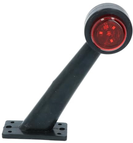 Carpoint LED Begrenzungsleuchte Links 60° Rot/Weiß 200mm
