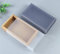 CTOBB 9 sizes Kraft black white gift packaging box with window kraft carton paper gift paper box with lid Gift carton cardboard box,Black,Outside size,16.2x9.2x3.2cm