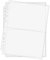 Arkero-G® 50 Seiten 2-Pocket Photo Pages - Foto-Hüllen & Post-Karten Hüllen für Sammel-Album z.B. Basteln Schule Büro Aufbewahrung