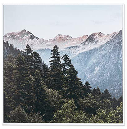 Klarstein Radiador Infrarrojos Pared Potencia 350W, Placa Calor Bajo Consumo IoT/WiFi App, Panel Radiante Bajo Consumo, Infrarrojos Calefaccion, Calefactores Infrarojos Panel Radiante Pared