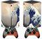 playvital Stickers pour Xbox Series X Manette,Autocollant Protection pour Xbox Series X Accessoires Console-La Grande Vague