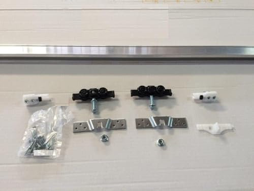 BINARIO KIT PER PORTA SCORREVOLE portata KG.80 AERREGI® (120 CM)