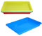 DBOO 5 Pcs Plastic Trays Anti-Slip - Activity Plastic Tray for Kids for School Home Art and Crafts,DIY Projects,5 Color