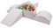 KiddyMoon Aire De Jeux en Mousse avec Quart Angulaire Piscine À Balles (200 Balles) pour Bébé, Gris Clair: Jaune/Vert/Bleu/Rouge/Orange