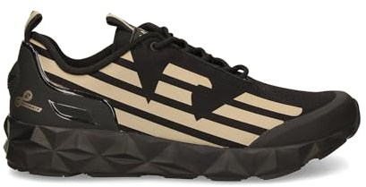 Emporio Armani EA7 Herren c2 Ultimate Sneaker Black - Gold 41 1/3 EU