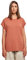 Urban Classics Ladies Stretch Jersey Cropped Tee Frauen T-Shirt rot S