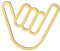LUTER Shaka Holz Wandschild, Hängeschild Hawaii Aloha Surfer Handform Finger Dekoration Shaka Wandschild Aus Holz für Zuhause Wohnzimmer Küche Badezimmer Schlafzimmer Dekoration