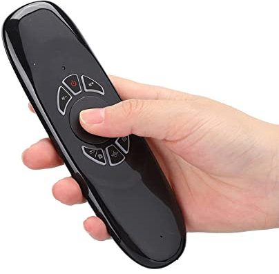 SYH&AQYE Télécommande Universelle TV Fly Mouse, Télécommande USB 2.4G Motion Sensing Mini Fly Mouse, Contrôleur de Clavier Rétroéclairé LED pour TV Box, PC, TV, Projecteur
