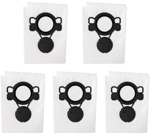 Lot de 5 sacs d'aspirateur pour aspirateur pour Nilfisk 107419593 ATTIX 33/44