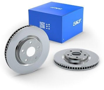 SKF VKBD 80001 V2 2x Bremsscheiben Vorne Ø266mm innenbelüftet Kompatibel mit OPEL Corsa F 1610740680 1613191380 1610740780