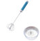 GMFLEX Whizzy Whisk Piranha Semi Automatic Whisk Mixer Egg Milk Beater for Blending, Whisking, Beating & Stirring (Blue, 12.2in)