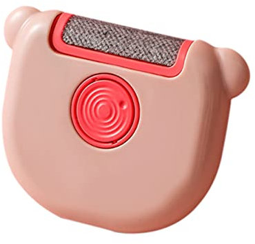 MAGICLULU Aufkleber Haarballenrasierer Haarentferner Für Kleidung Fusselrasierer Tragbarer Rasierer Stoffrasierer Für Couch Fusselentferner Rosa Rotieren Statische Elektrizität Pp Kleider