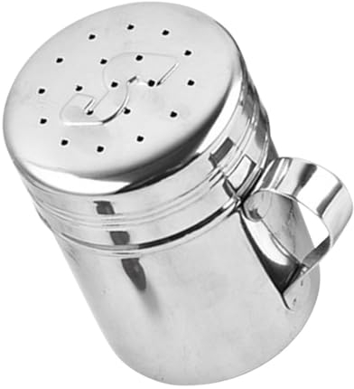 WATIIFUFU Stainless Steel Spice Pots Condiment Bottle Handle Salt Pots for Cooking Sauce Bottles