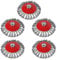 EXLECO 5X Drahtbürste Winkelschleifer Ø125 mm Drahtbürste Flex Topfbürste Winkelschleifer M14 Stahlbürste Flex Bürste Winkelschleifer Drahtbürste Edelstahl Topfbürste Flex Kegelbürste Winkelschleifer