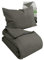 Marie´s Home Velvety Soft Bettwäsche 100x135 Bettwäsche Ultra weich - Bettbezug + 1 Kissenbezug 40x60 2-teiliges Set 1629.2376, 100 x 135 + 40 x 60 cm, anthrazit