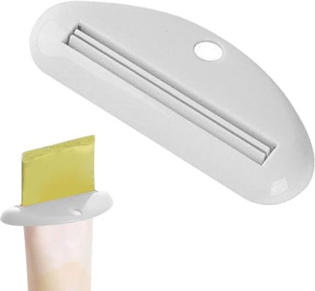 Zahnpasta-Roller-Clip – Zahnpasta-Clip-Tuben-Quetschwerkzeug, arbeitssparender Zahnpasta-Roller, bezaubernder Zahnpasta-Quetscher, rollender Zahnpasta-Quetscher, reduziert Abfall für Zahnpasta-Kosmeti