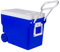 Nevera con Ruedas para Picnic con Mesa y Silla, Nevera con Ruedas, Hielera, Caja Portátil de Aislamiento Térmico, Grande, Fácil de Transportar (Sin mesas ni sillas)