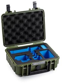 B&W International Transportkoffer Outdoor für GoPro 9/10 / 11/12 / 13 - wasserdicht nach IP67 Zertifizierung, staubdicht, bruchsicher und unverwüstlich