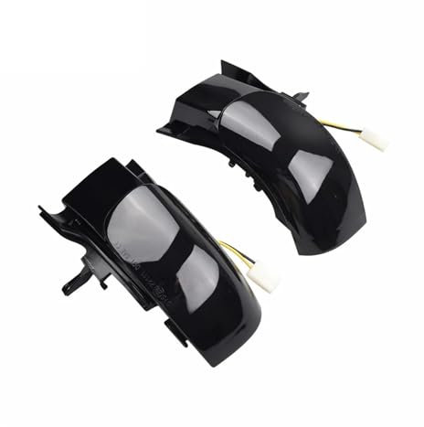 Kotflügelspiegel für VW Touran 1T1 1T2 2003 2004 2005 2006 2007 2009, dynamischer Blinker, 2 x LED-Blinker, Seitenleuchte, Pfeil, Blinker, Spiegelblinker