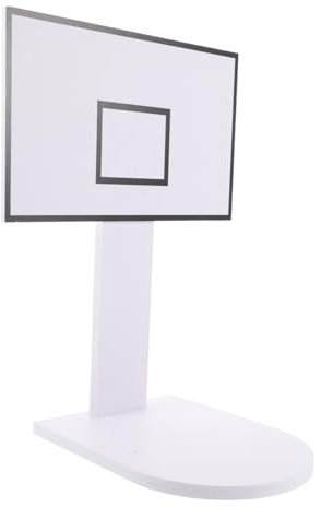 UKCOCO Silent Basketball Hoop Mit Einstellbarer Höhe PVC-mülleimer-basketballständer Für Junge Mädchen Und Erwachsene Indoor Mini Basketballkorb Für Schlafzimmer Büro Und Klassenzimmerdek