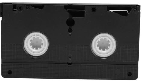 VCR VHS Head Cleaner, Dry Technology, No Fluid Required, Reusable Up to 50 Times, Video Player Head Cleaning Tool for VHS VCR Players