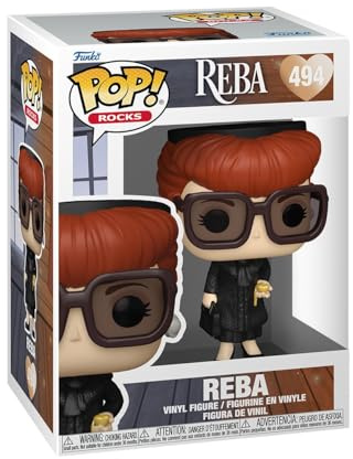Funko POP! Rocks: Reba McEntire - Fancy | Offizieller Fanartikel und Merch - Vinyl Sammelfigur als Regal Deko - Geschenkidee zum Geburtstag für Fans und Sammler