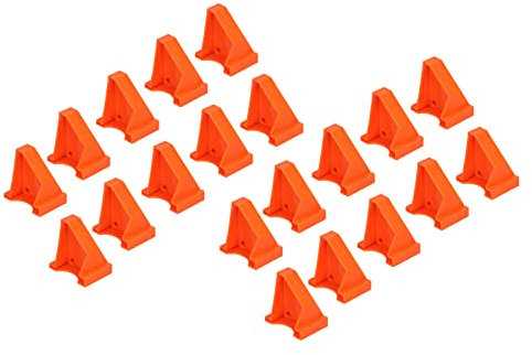 Fdit Stabile Dreiecke Design Floor Spacer Set von 20 ABS -Material für Laminatbödenwerkzeuge