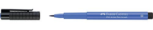 FABER-CASTELL Stylo technique PITT artist pen, bleu cobalt