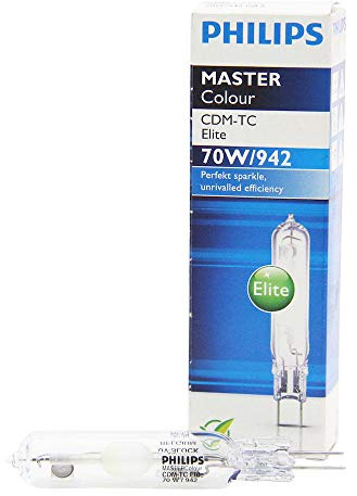 PHILIPS MASTERColour G8.5 CDM-TC Elite 70W - 942 Blanc Froid | Meilleur rendu des couleurs