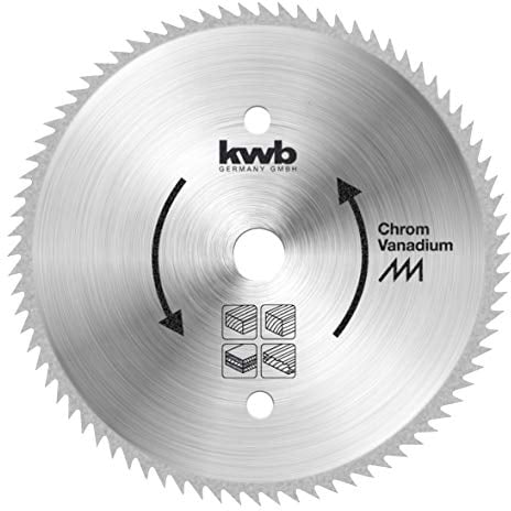 kwb lama per sega circolare 300 x 30 mm, Made in Germany, taglio fine e preciso, adatta per pannelli in legno, legno profilato e legno tenero