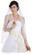 1T 1 Stufe Kristalls Pearls Perlen Hochzeit Schleier V324 - Elfenbein Ellenbogen Länge 30 Zoll