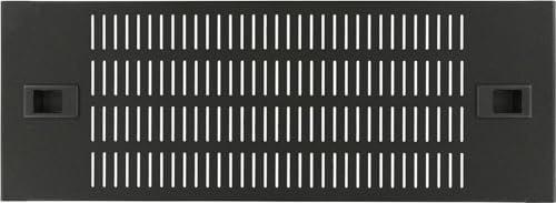 LOGON RAB415BL Blank panel rack accessory - rack accessories (Blank panel, Black, 48.3 cm (19), 4U, 1 pc(s), 482 mm)