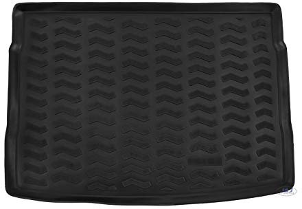 J&J Automotive | Vasca Baule Per Bagagliaio In TPE Gomma Su Misura Per Golf 5 V 3/5-Porte Berlina 2003-2009, Bordo Alto 4 cm, Antiscivolo, Inodore