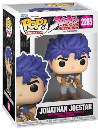 POP Funko Animation: JoJo's Bizarre Adventure - Jonathan Joestar | Offizieller Fanartikel und Merch - Vinyl Sammelfigur als Regal Deko - Geschenkidee zum Geburtstag für Fans und Sammler