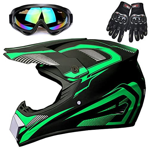 Jugend Motorradhelme,Kinderfahrradreithelm,Junge Und Mädchen, Roller Ski ATV Helm,DOT / ECE-Zertifizierung,Geeignet Für Alle Jahreszeiten,22,M