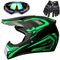 Jugend Motorradhelme,Kinderfahrradreithelm,Junge Und Mädchen, Roller Ski ATV Helm,DOT / ECE-Zertifizierung,Geeignet Für Alle Jahreszeiten,22,M