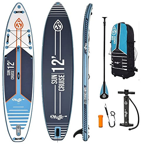 Skiffo PB-SSC120C aufblasbares SUP Stand Up Paddle, Sun Cruise 384 l, 365 x 86 x 15 cm