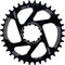 YBEKI Schmales, breites Kettenblatt 30T-38T – CNC 7075-T6 Aluminium-MTB-Kettenrad für SRAM GXP/XX1/X01 (3 mm/6 mm Offset), Adlerzahn-Design, ultraleicht, 60–80 g, harteloxiertes Schwarz