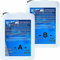 Dipoxy 2K-5000 - Piscina in resina epossidica, 8,0 kg (A 5,0 kg + 3,0 kg) + 0,4 kg, colore: Azzurro cielo 5015