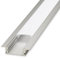 Alu Fugen-Profil eloxiert 18x6mm Opal 100cm für LED-Streifen/Strips | Aluminiumprofil mit opaler Abdeckung/Acrylabdeckung | Wärmeableitung sorgt für eine Lange Lebensdauer von LED-Chips…